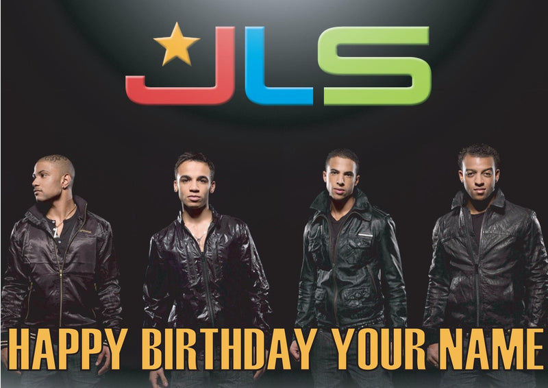 JLS Music Style Kids Adult FUNNY Birthday Card