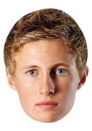 Joe Root Celebrity Face Mask Fancy Dress Cardboard Costume Mask