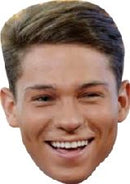 JOEY ESSEX 01 JB - TV Star Fancy Dress Cardboard Celebrity Party Face Mask