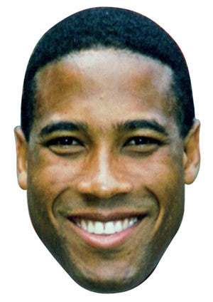 John Barnes Celebrity Face Mask Fancy Dress Cardboard Costume Mask