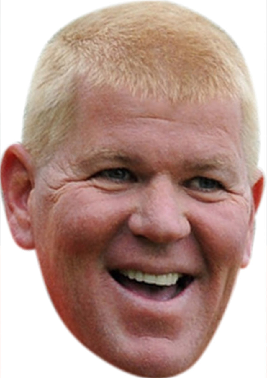 John Daly 2 Face Mask – Fancy Dress Cardboard Costume Mask – John Daly 2 Face Mask