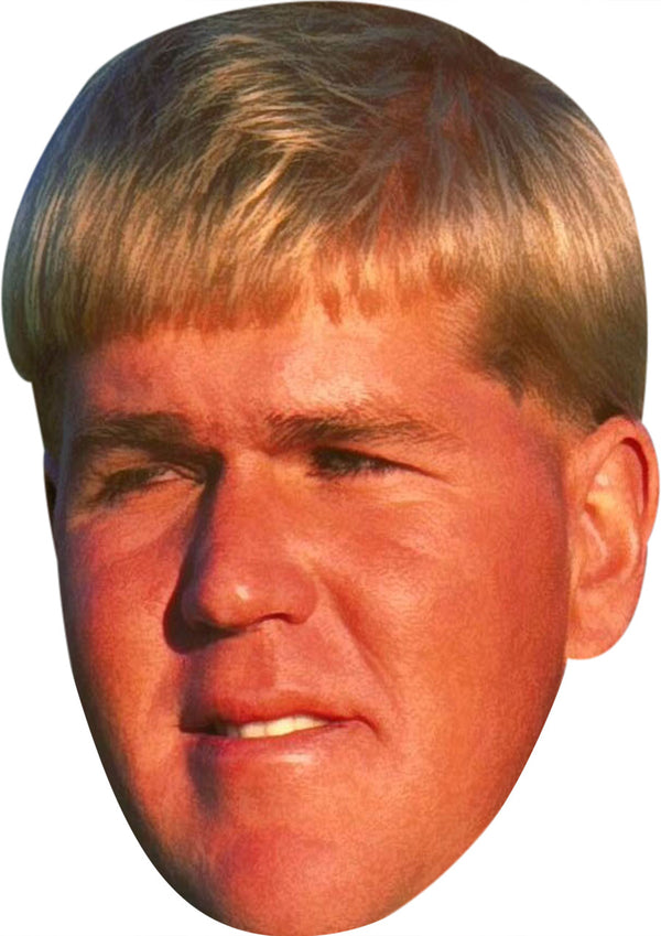 John Daly 4 GOLF 2018 Celebrity Face Mask Fancy Dress Cardboard Costume Mask