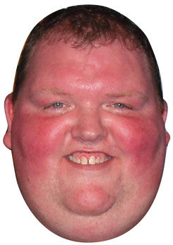 Big John Henderson Face Mask – Fancy Dress Cardboard Costume Mask