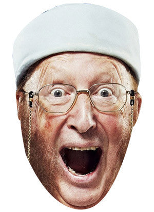 John Mccririck 2014 Celebrity Face Mask Fancy Dress Cardboard Costume Mask