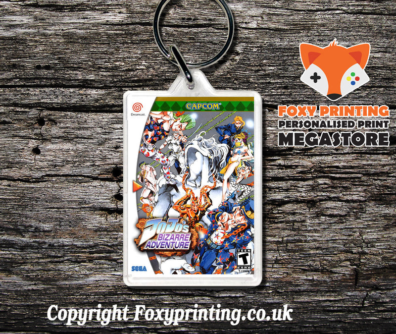 Jojosbizarreadventure 4 - Sega Dreamcast Game Keyring