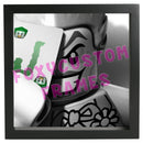 Lego Joker Lego Display Case - Minifigure Display Background and Frames