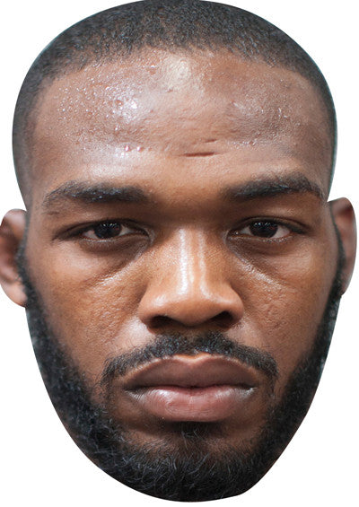 Jon Jones UFC SPORTS Celebrity Face Mask Fancy Dress Cardboard Costume Mask