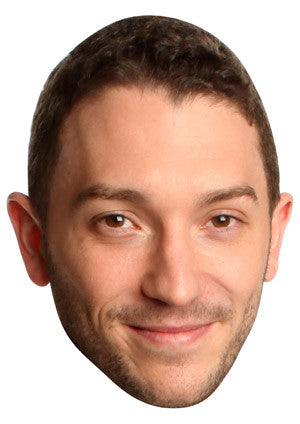 Jon Richardson Celebrity Face Mask Fancy Dress Cardboard Costume Mask