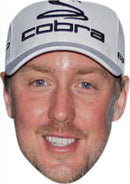 Jonas Blixt 2 GOLF 2018 Celebrity Face Mask Fancy Dress Cardboard Costume Mask