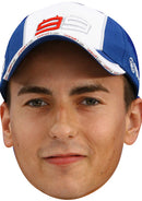 Jorge Lorenzo SPORTS Celebrity Face Mask Fancy Dress Cardboard Costume Mask