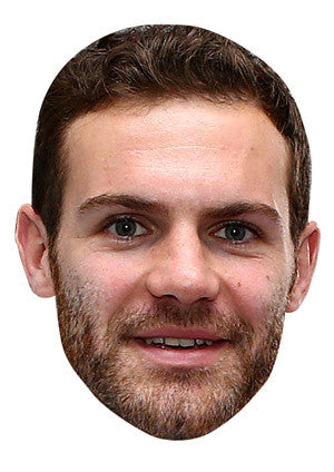 Juan Mata Celebrity Face Mask Fancy Dress Cardboard Costume Mask