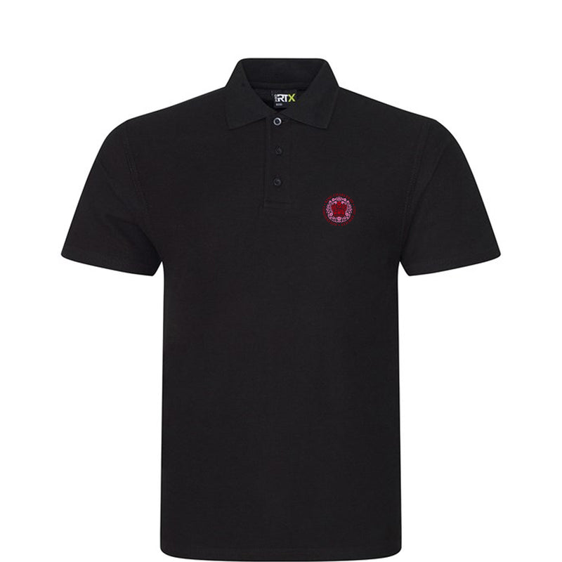 Kings Coronation Black Polo Shirt - Polo With Kings Coronation Logo