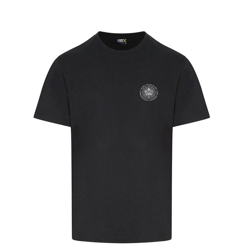 Kings Coronation Black Tee - T-Shirt With Kings Coronation Logo