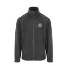 Kings Coronation Grey Full Zip Fleece - Fleece With Kings Coronation Logo