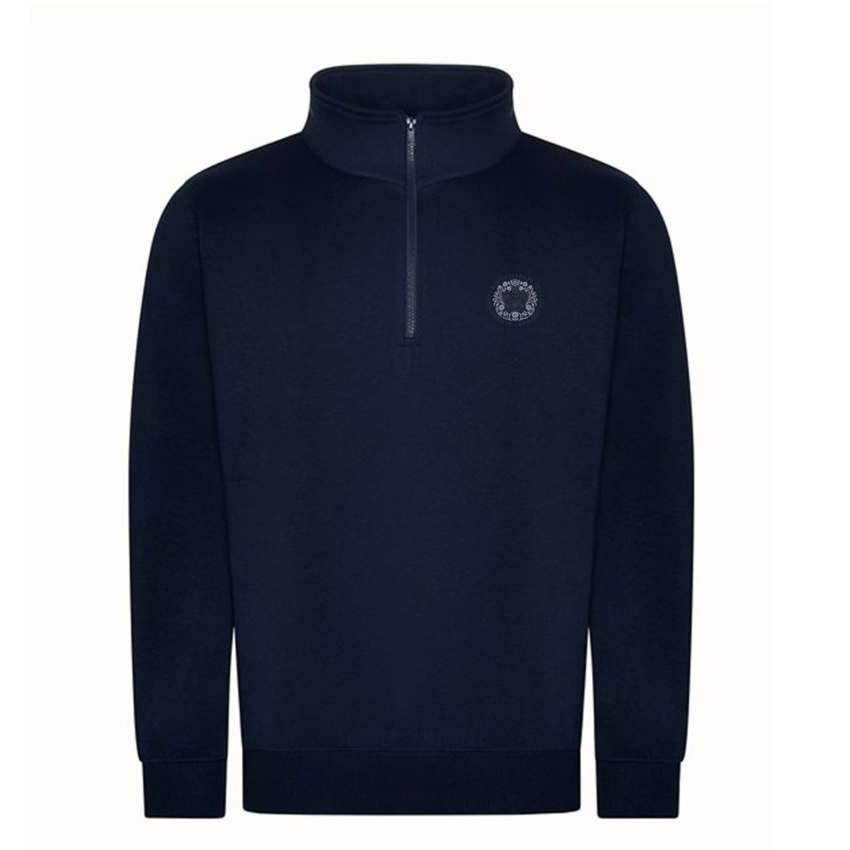 Kings Coronation Navy Quarter Zip Fleece - Fleece With Kings Coronation Logo