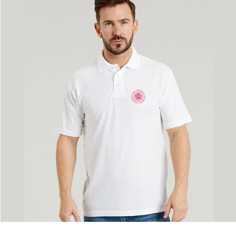 Kings Coronation Black Polo Shirt - Polo With Kings Coronation Logo