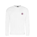 Kings Coronation White Sweatshirt - Sweatshirt With Kings Coronation Logo