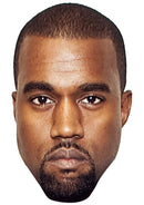 Kanye West 2020 Music Dress Cardboard Celebrity Party Face Mask