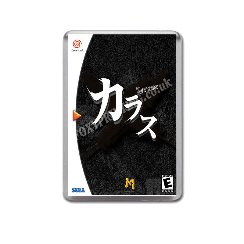 Karous 2 Sega Dreamcast Style Inspired Retro Game Magnet