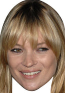 Kate Moss Supermodel Face Mask Celebrity FANCY DRESS HEN BIRTHDAY PARTY FUN STAG DO HEN