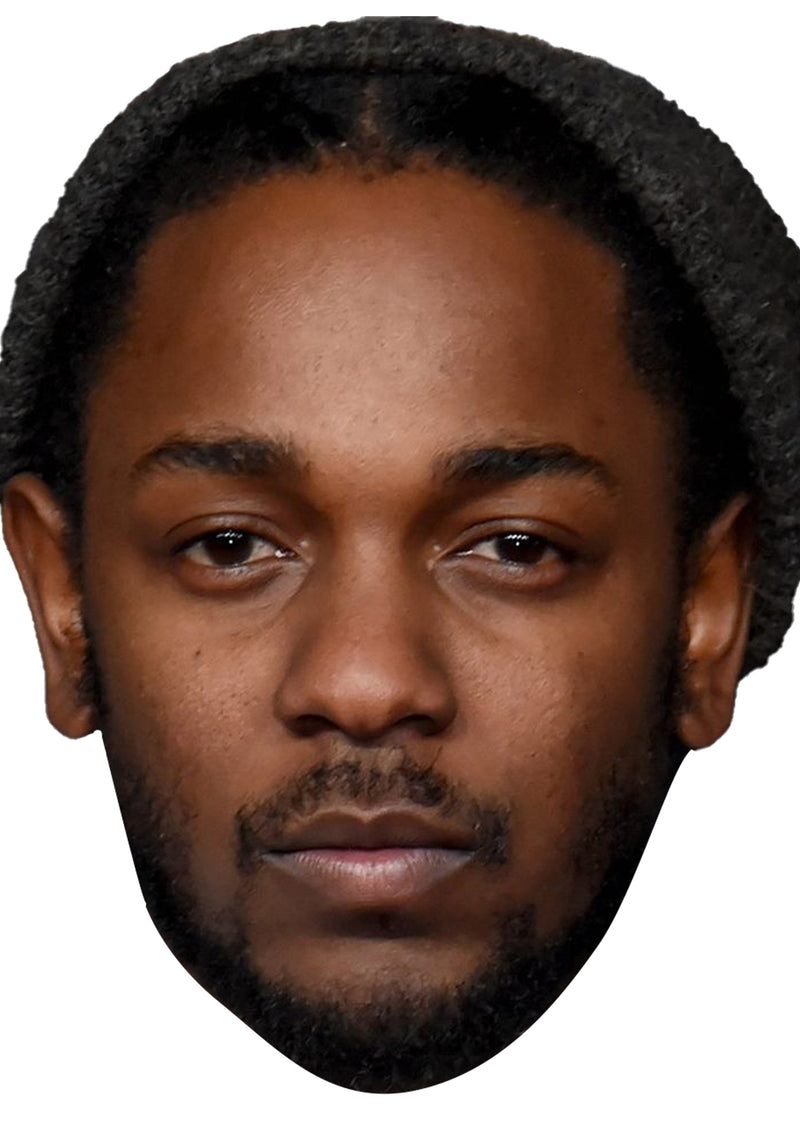 Kendrick Lamar 2020 Music Dress Cardboard Celebrity Party Face Mask