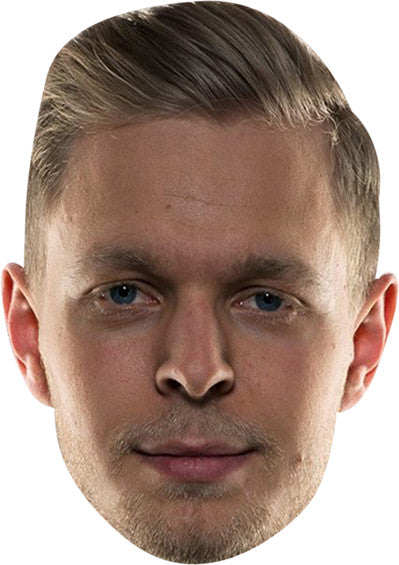 Kevin Magnussen Celebrity Face Mask Fancy Dress Cardboard Costume Mask