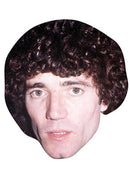 Kevin Keegan Perm Celebrity Face Mask Fancy Dress Cardboard Costume Mask