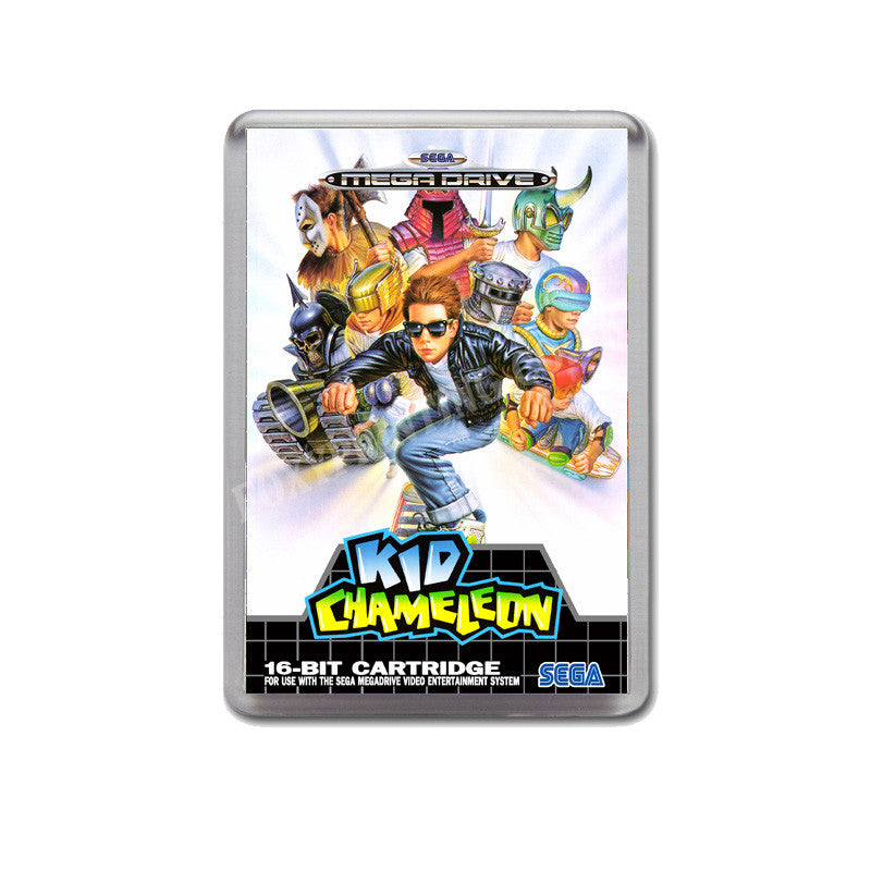 Kid Chameleon Eu Game Style Inspired Sega Megadrive Retro Video Gaming Magnet