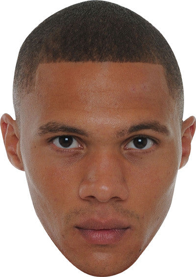 Kieran Gibbs Celebrity Face Mask Fancy Dress Cardboard Costume Mask