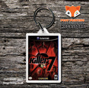 Killer7 Gamecube Game Inspired Retro Gaming Keyring