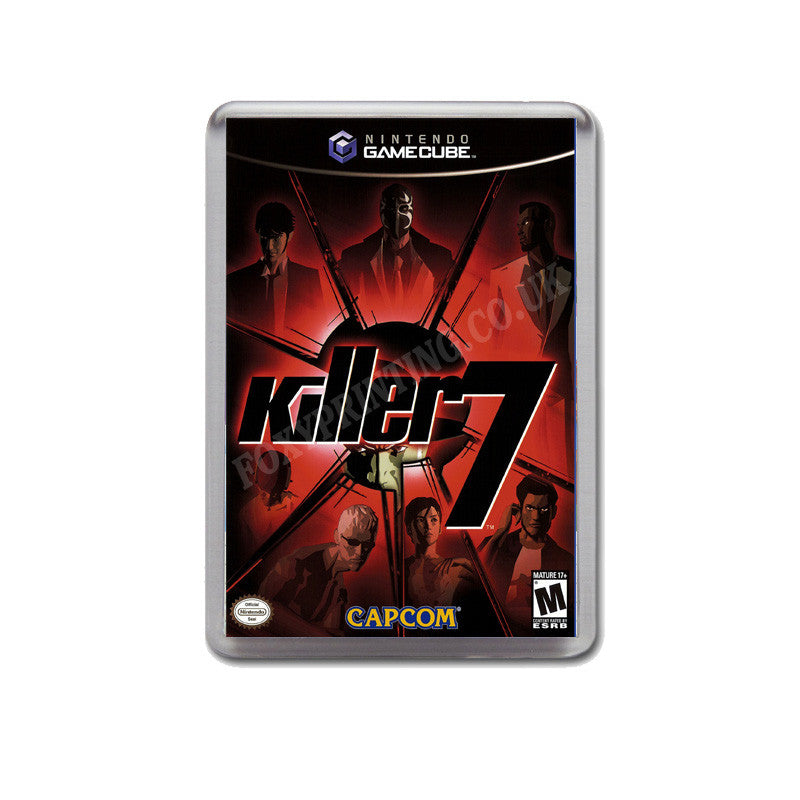 Killer7 Style Inspired Game Gamecube Retro Video Gaming Magnet