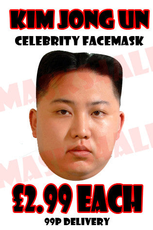 Kim Jong Un Face Mask Korean Dictator