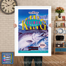 King Salomon The Big Catch - Sega Megadrive Inspired Retro Gaming Poster A4 A3 A2 Or A1