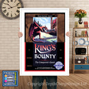 Kings Bounty The Conquerors Quest - Sega Megadrive Inspired Retro Gaming Poster A4 A3 A2 Or A1