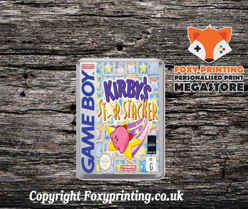 Kirby's Star Stacker Retro Gaming Magnet