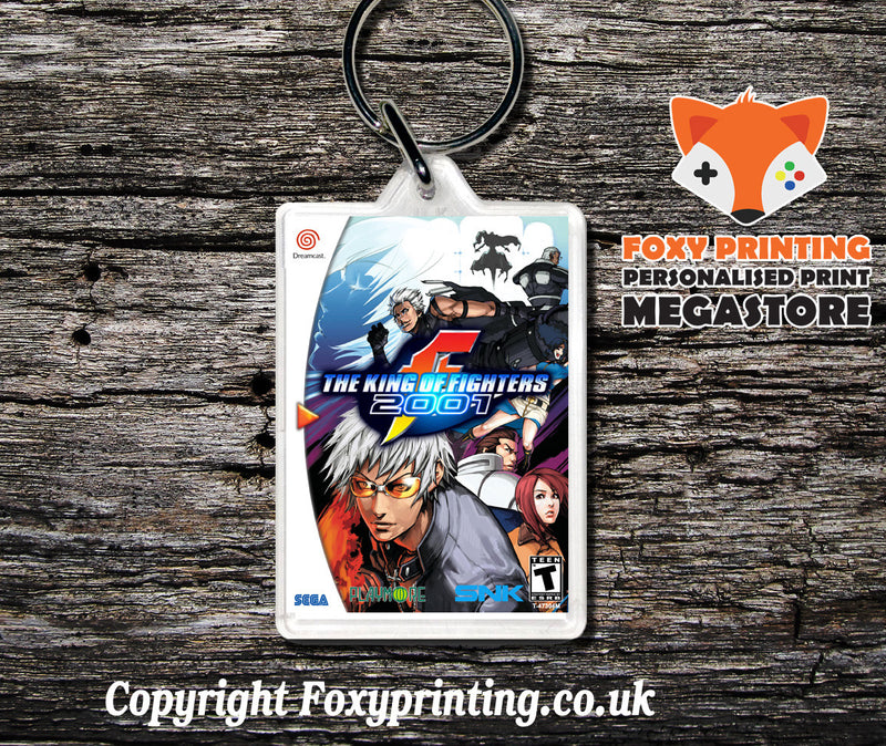 Kof2001 3 - Sega Dreamcast Game Keyring