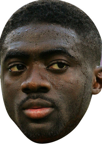 Kolo Toure Footballer Celebrity Face Mask Fancy Dress Cardboard Costume Mask