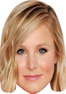 Kristen Bell MH 2017 Celebrity Face Mask Fancy Dress Cardboard Costume Mask
