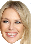 Kylie Minogue 2020 Music Dress Cardboard Celebrity Party Face Mask