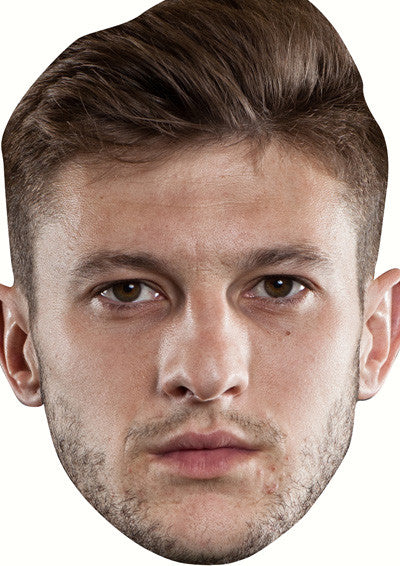 Lallana Celebrity Face Mask Fancy Dress Cardboard Costume Mask