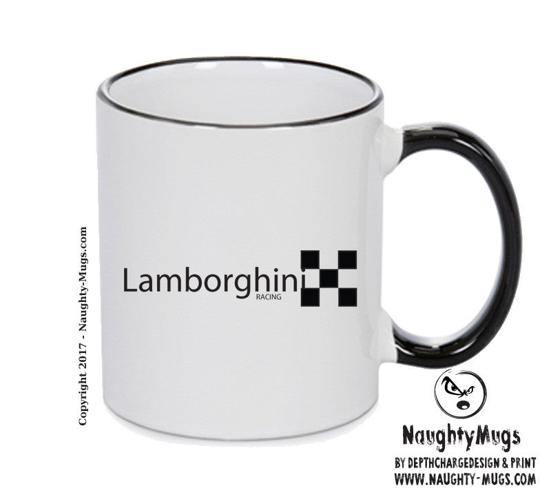 Lamborghini Personalised Printed Mug