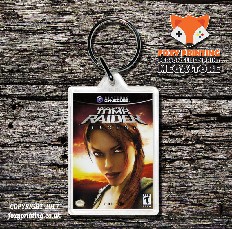 Tomb raider keychain 2025