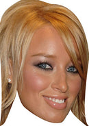 Lauren Pope TOWIE Celebrity Face Mask Fancy Dress Cardboard Costume Mask