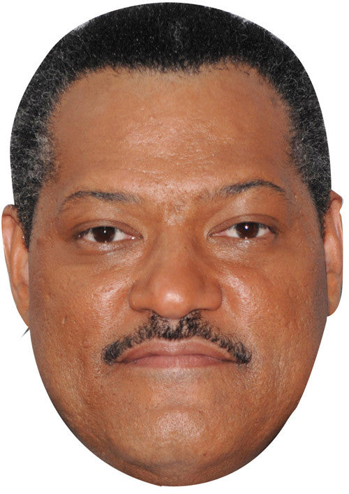 Laurence Fishburne 2008 Mustache1 -1- Celebrity Face Mask Fancy Dress Cardboard Costume Mask