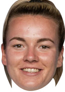 Lauren Hemp Lionesses Fancy Dress Cardboard Celebrity Face Mask