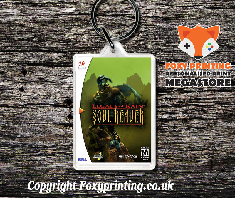 Legacyofkainsoulreaver - Sega Dreamcast Game Keyring