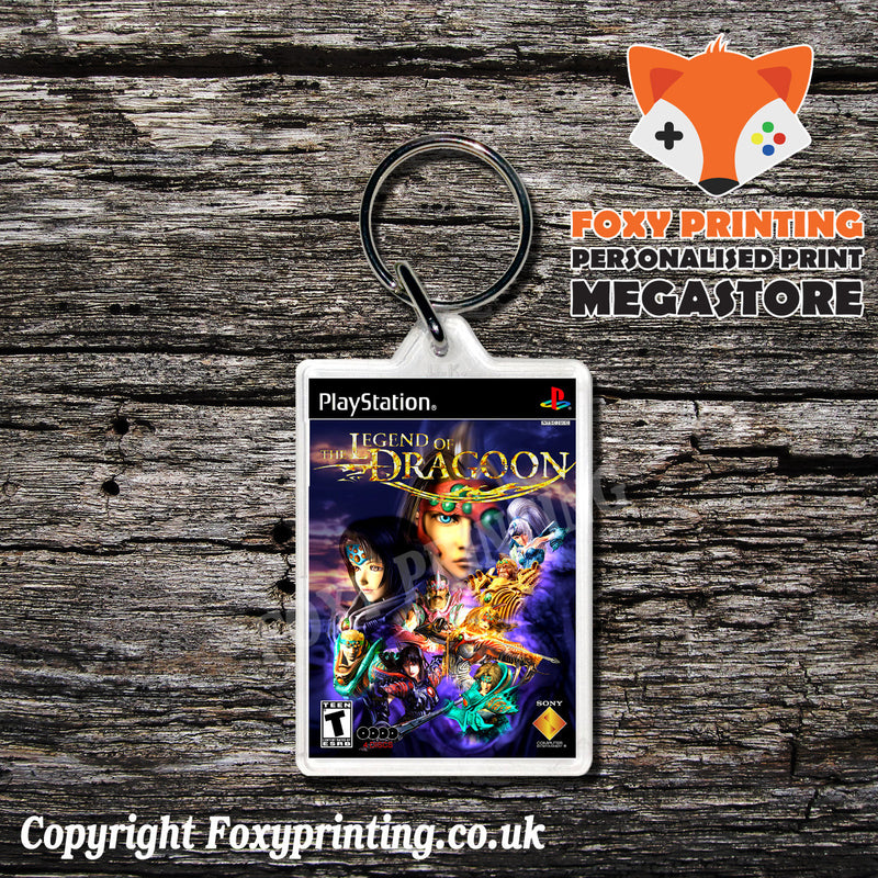 Legend Of Dragoon Ca - PS1 Playstation 1 Game Inspired Retro Gaming Magnet