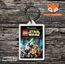 Lego Starwars Complete Saga Gamecube Game Inspired Retro Gaming Keyring