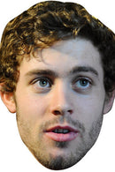 Leigh Halfpenny New Celebrity Face Mask Fancy Dress Cardboard Costume Mask