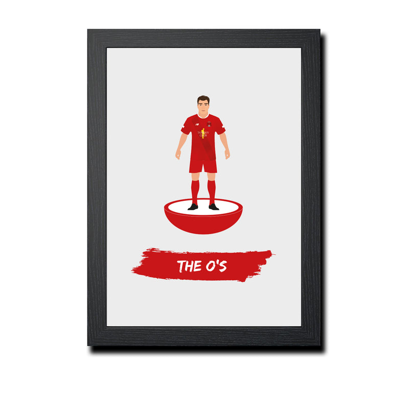 Leyton Orient Football Club gift - The O's - Tiny Men Big Balls Poster
